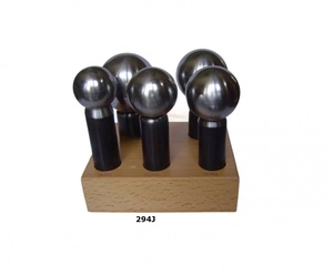 High Quality <b>Doming</b> Punch Set heavy With Stand use for jewelry making tool whole sale lowest price best product for jewelry - Product Image 1