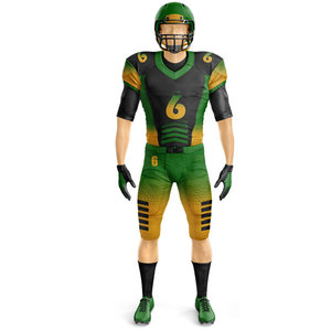 Custom Logo Design Digital Print American Football Jersey Uniform Plus Size Breathable <b>Compression</b> Sports Trendy Jersey Set - Product Image 5