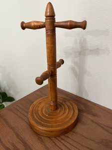 Sturdy Wooden <b>Mug</b> <b>Tree</b> Holder Thick Base for Home Storage Cabinets Food Cabinets Countertops Tabletop Organization Rubber Holder - Product Image 6
