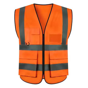 Fabricant OEM personnalisé de gilets de sécurité réfléchissants haute visibilité, vente en gros, vêtements de travail multi-poches, production en vrac, usine - Product Image 3