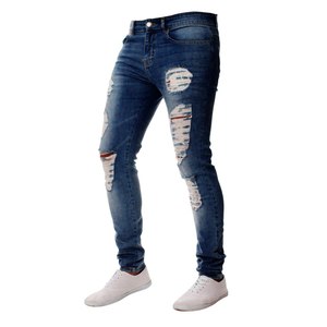 Jeans en denim de coton coupe droite doublés polaire pour homme, style vintage décontracté, taille moyenne régulière, lavés, collection automne/hiver 2026, vente en gros OEM - Product Image 6