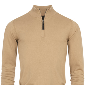 <b>Men</b>’s Premium Cotton Half Zip Sweatshirt Casual Pullover <b>Top</b> - Product Image 3