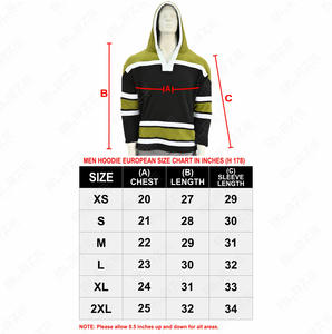 Sweat-shirt de hockey personnalisé |   Lacets de skate |   Sweat-shirt en molleton 100 % coton épais, style streetwear, nouveau design 2026 - Product Image 6