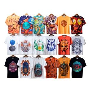 Camisetas Personalizadas con Logotipo Frontal DTG, Estilo Urbano para Hombre, Oversize, Desgastadas, Vintage, Lavadas al Ácido, 100% Algodón de Alta Calidad - Product Image 3