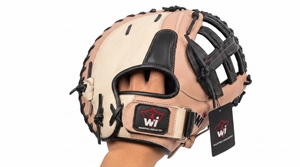 Gants de baseball de qualité supérieure pour attrapeur de ballons de baseball avec paume renforcée, ajustement confortable et protection fiable - Product Image 2