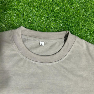 เสื้อยืดคอกลมพิมพ์ลายโลโก้ตามสั่งขายส่ง ผ้าฝ้าย 100% เสื้อยืดแบรนด์ดังไซส์ใหญ่สำหรับผู้ชาย - Product Image 3