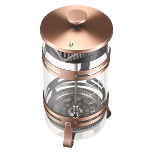 Cafetière à piston en verre borosilicate de 34 onces (1 litre) avec filtre en acier inoxydable, grande théière en verre pour le thé - Product Image 5