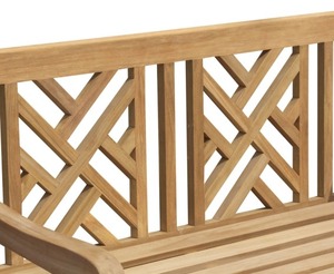 Fauteuil de salon, Matériau principal : Bois de teck, Design moderne et élégant, Longueur adaptable à diverses nécessités - Product Image 5