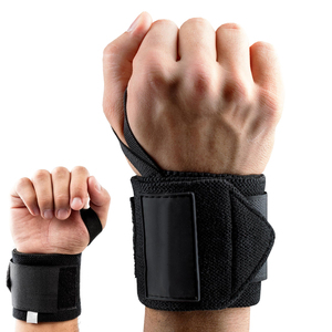 Sangles de soutien élastiques pour poignets, pour entraînement de musculation, powerlifting, soulevé de terre, développé couché, musculation, gym, fitness - Product Image 3