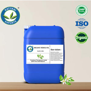 Aceite esencial de neroli orgánico certificado por la USDA (Citrus aurantium var.) amara) Destilado al vapor para uso terapéutico por Katyani Exports - Product Image 4