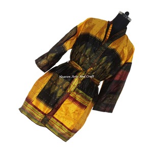 KS006 Bata de Dama de Honor para Mujer, Kimono Corto, Gran Venta, Lencería Sexy para Mujer, Bata de Dama de Honor de Seda, Kimono Corto para Mujer - Product Image 1