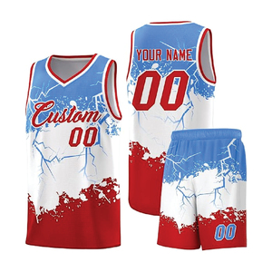 Dernier design d'uniformes de basket-ball pour hommes, uniformes de basket-ball personnalisés en taille plus, sublimés, de haute qualité - Product Image 1