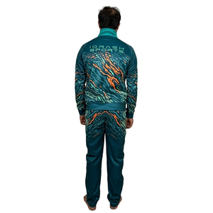 Top Selling Breathable Sublimation Autumn <b>Track</b> <b>Suits</b> Plus Size Low MOQ High Quality OEM Manufacturer Fleece Tracksuit - Product Image 6