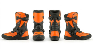 Botas de Motociclismo Personalizadas OEM ODM, Botas de Motociclista Protectoras Impermeables, Antideslizantes, Botas de Seguridad de Cuero Personalizadas para Turismo - Product Image 3