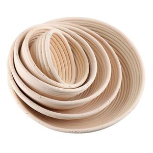 Dough Proofing Basket Handmade Natural Rattan Bread Banneton for Artisan Baking OEM Manufacturer High-quality Wholesale Supplier - Product Image 1