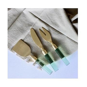 2025 Hot Collection Latest Stainless Steel <b>Cheese</b> <b>Knives</b> <b>Set</b> With High Quality Resin Handle at Best Price - Product Image 3