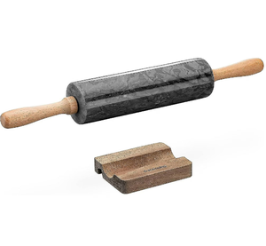 Rodillo de Madera y Mármol para Amasar, Rodillo de Piedra Natural para Galletas y Panadería, Venta Personalizada - Product Image 5
