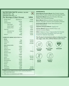 Plant-Based Protein Powder 20–25g Protein Vegan Supplement with BCAA, <b>EAA</b> & Fiber Muscle Recovery British Banoffee Pie - Product Image 6