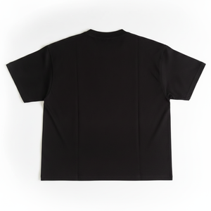 Camiseta Negra Extra Grande para Hombre Travis Scott, Manga Corta, Cuello Redondo, Estilo Urbano, Estampado Fotográfico, Tela Jersey - Product Image 3