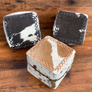 High Quality Genuine Cow Leather Large Travel Jewelry Case for Necklace Earrings <b>Rings</b> Square Jewelry Box Organizer with Zipper - Product Image 4