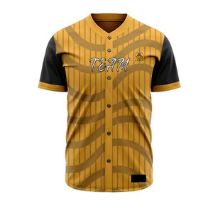 Nouveautés en vêtements de sport, uniforme de baseball en tissu 100% polyester, meilleur prix, vente en gros, uniforme de baseball - Product Image 4