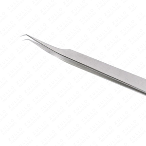 Acero Inoxidable Profesional 90 °   Juego de 5 Pinzas para Pestañas con Colores Personalizados, Aplicadores de Volumen para Salón y Profesionales - Product Image 5