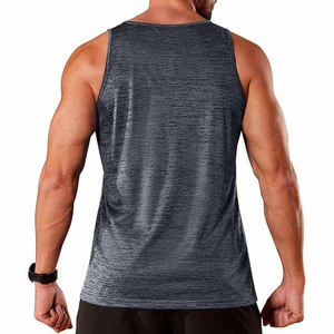 เสื้อกล้ามออกกำลังกายผู้ชาย ผ้าฝ้าย 100% สไตล์สตรีทแวร์ สำหรับฤดูร้อน เหมาะสำหรับเพาะกาย ดีไซน์เสื้อกล้ามออกกำลังกาย - Product Image 4