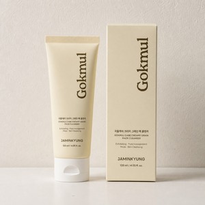 Nettoyant moussant Jamingyeong Grain Care Creamy Grain Cleansing Pack 120ml, nettoyant visage crémeux, nettoyant visage en profondeur - Product Image 4