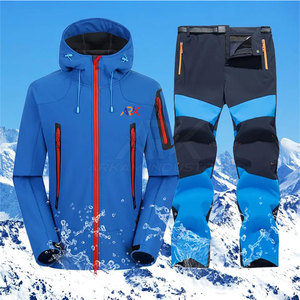 Durable <b>Softshell</b> Jacket & <b>Trouser</b> Set High Performance <b>Softshell</b> Jacket & <b>Trouser</b> Set For Outdoor - Product Image 3