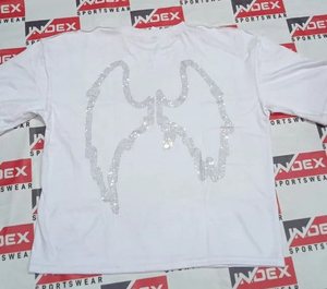 Camiseta Polo Blanca de Manga Corta para Hombre QORDOVA con Estampado del Mapa de Palestina, Corte Regular, Ropa Deportiva Informal - Product Image 2
