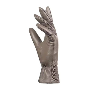 Gants en cuir de haute qualité pour habillage, gants de conduite en cuir tendance, gants en cuir de qualité supérieure en gros - Product Image 4