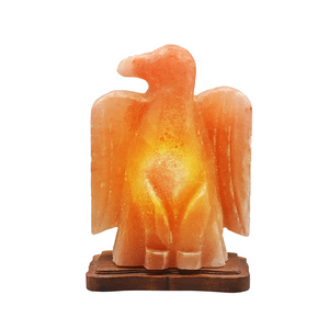 Lámpara de Sal Decorativa con Forma de Animal, Hecha a Mano con Sal del Himalaya, Fabricante, Logotipo Personalizado, MOQ Bajo, Envío Rápido - Product Image 1