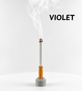 Varillas de Incienso con Forma de Cigarrillo Violeta | Incienso de Cigarrillo Violeta al por Mayor | Varillas de Incienso con Diseño de Cigarrillo, Color Violeta - Product Image 1