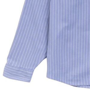 Chemise standard pour homme, manches longues, décontractée, boutonnée, coupe classique, mélange de coton, formelle, pour le bureau, vêtements de travail - Product Image 5