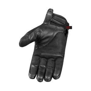 Gants de moto Samroz Sports en cuir véritable de haute qualité, respirants, écologiques, compatibles écran tactile, antidérapants, doublure en nylon, quatre saisons - Product Image 5