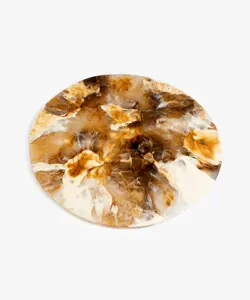 Tabla de quesos de resina artesanal de tendencia superior, patrón de textura de mármol Aqua Swirl, elegante hogar Hotel, nuevo modelo, bloque de cortar - Product Image 2