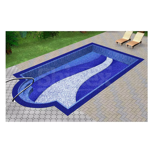 Azulejos Duraderos y Fáciles de Mantener para Piscinas, Ideales para Revestir Pisos y Paredes de Piscinas, Ofrecen un Aspecto Limpio y Uniforme - Product Image 1