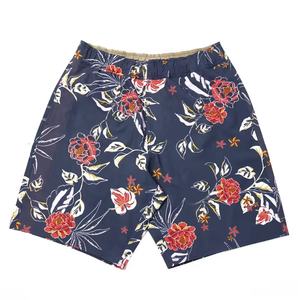 Venta al por mayor 100% poliéster hombres corto más nuevo estampado Floral Streetwear estilo cómodo bolsillo corto deportivo gran oferta Casual - Product Image 1