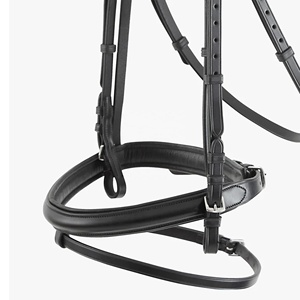 บังเหียนม้าแบบปรับแต่งได้ Horsekraft Anatomical Soft Snaffle คุณภาพพรีเมียม ทำจากหนังอิตาลี อุปกรณ์ขี่ม้าสำหรับกิจกรรมกลางแจ้ง - Product Image 6