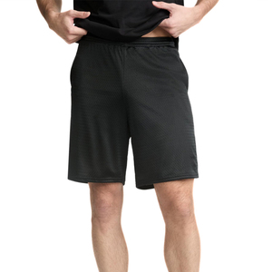 Shorts de sport décontractés pour hommes, taille mi-haute, en maille respirante, écologiques, séchage rapide, légers, pour la course à pied - Product Image 1