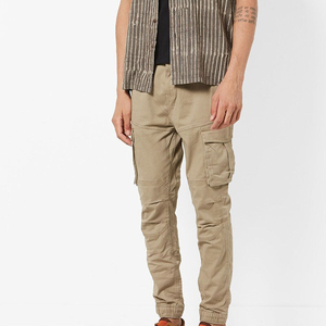 High Quality Men's Cargo <b>Pants</b> New Design Solid Color Streetwear Trousers Comfortable Casual Style From Pakistan - Product Image 1