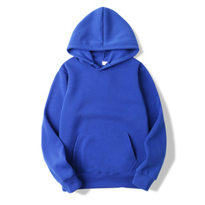 High Quality 350gsm Heavyweight Zipper-Up Hoodie Fleece 100% Cotton <b>Waterproof</b> Hip Hop Regular Fit Drop Shoulder No Strings Men - Product Image 3