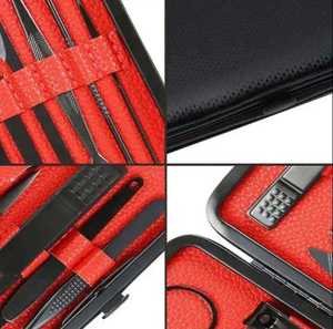 Manicure/Pedicure Kits Including Nail Nippers, Cutters, Pushers, <b>Files</b> & Scissors / Beauty Tools Kits - Product Image 4