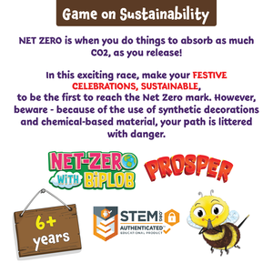 Jeu de société festif durable certifié STEM pour enfants de 6 ans et plus, zéro émission, avec Biplob - Product Image 5