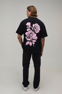 Camiseta Gráfica para Hombre con Estampado Serigrafiado, Personalizada OEM, Estilo Urbano, Cuello Redondo, Manga Corta, Prenda Casual de Moda - Product Image 5