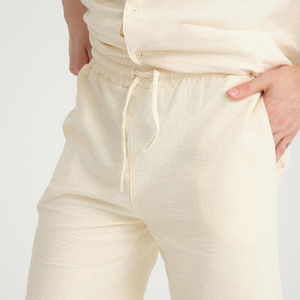 Nouveautés Ensemble court d'été décontracté personnalisé pour homme, ensemble 2 pièces t-shirt et short en coton à séchage rapide 2026 - Product Image 5