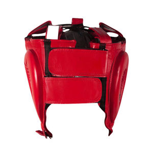 Protège-tête de boxe en cuir véritable fait main sur mesure, avec sangle réglable, pour MMA - Product Image 5