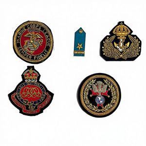 Polo Lauren Vintage avec Broderie Fil Doré Français 3D, Écusson de Luxe Résistant à l'Eau, Écologique et Sans Nickel, Style Bullion pour Blazer - Product Image 5