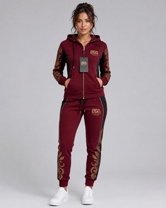 Conjunto Deportivo de Dos Piezas para Mujer, Invierno, Alta Calidad, Diseñado para Mujeres Activas, Tejido Resistente, Secado Rápido, Transpirable - Product Image 6