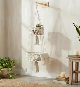 Macrame Cat <b>Hammock</b> | Hanging Cat Bed | Boho Pet Wall Furniture | Cute Cat <b>Swing</b> | - Product Image 1